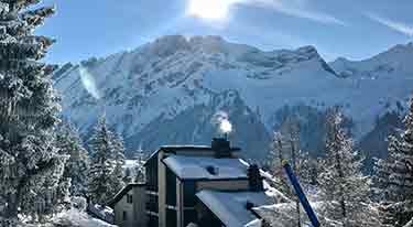 Chalet Gryon - Alpe des Chaux nur 200 m zur Skipiste