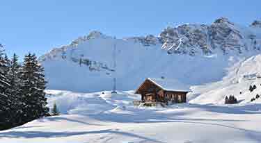 Skihütte Les Crosets Portes du Soleil