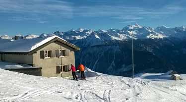 Skihütte Aminona