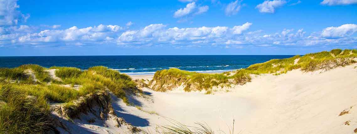 Dünen am Meer in Dänemark (Foto: Günter Rohde; pixabay.com)