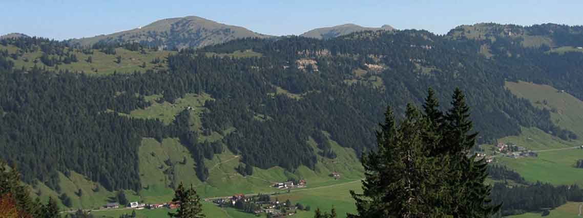 Oberallgäuer Bergwelt bei Balderschwang (Foto: Gemeinde Balderschwang)