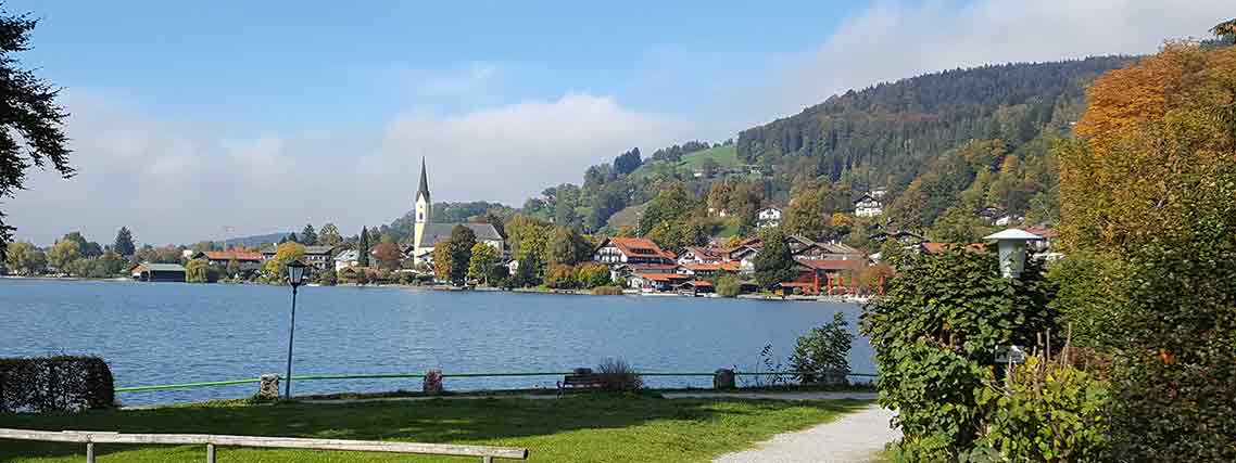 Am Schliersee in Oberbayern (Foto: Thomas Grether)