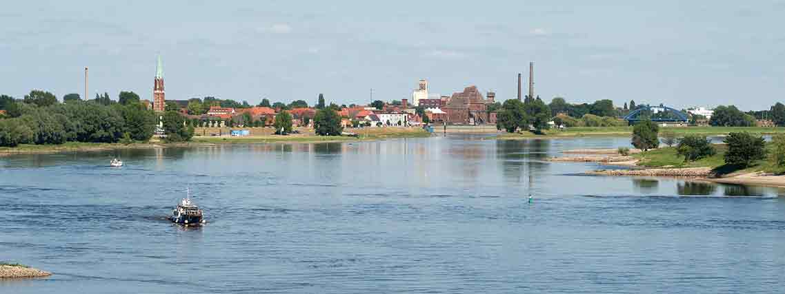 Die Elbe bei Wittenberge (Foto: TMB-Fotoarchiv/Böttcher+Tiensch)