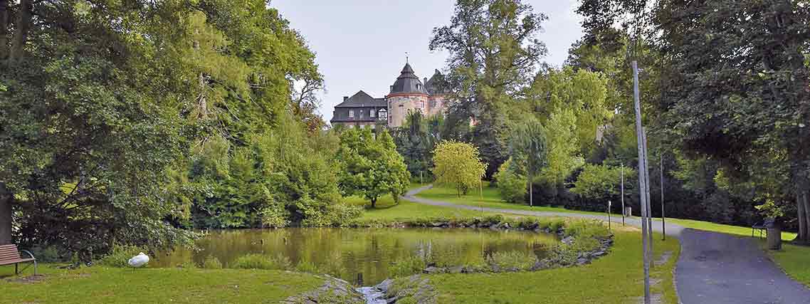 Schloss Laubach am Vogelsberg (Foto: Angelo Mazzotta; pixabay)