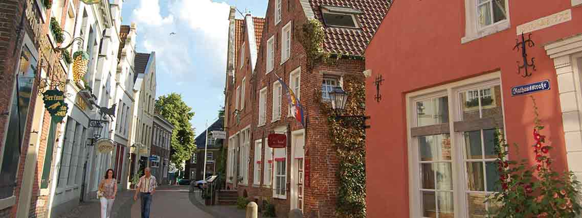 Die Altstadt von Leer in Ostfriesland (Foto: Ostfriesland Touristik)