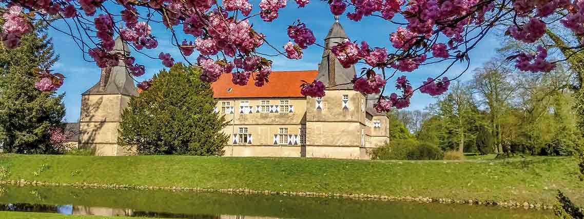 Das Schloss Westerwinkel im Münsterland (Foto: Tourismus NRW/ Oliver Franke)