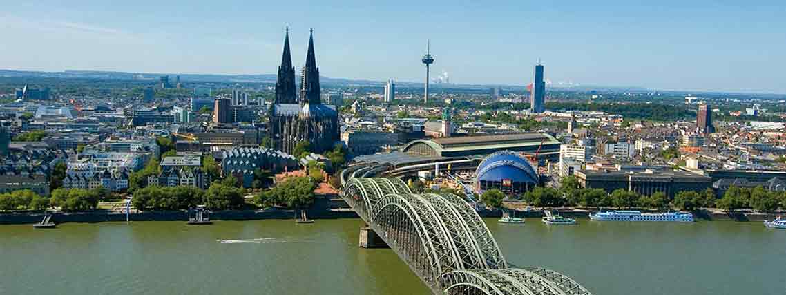 Panoramablick auf Köln (Foto: TVB NRW)