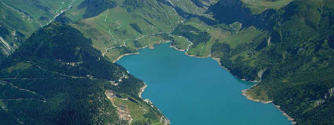 Lac de Roselend am Roselend-Pass 1968 m bei Hauteluce (Foto: Atout France, R-Cast)