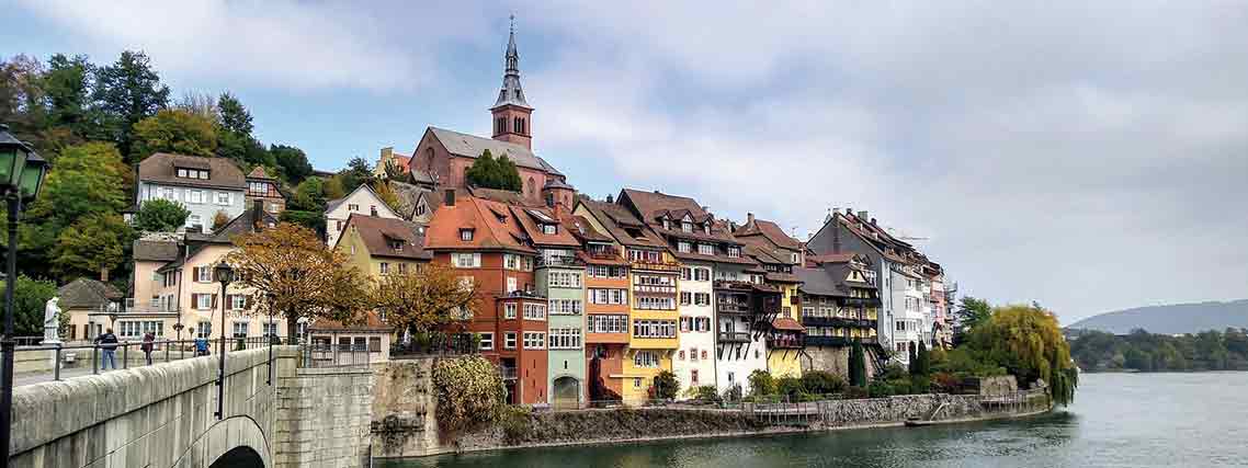 Laufenburg am Rhein, der hier die Grenze zur Schweiz bildet (Foto: erge / pixabay.com)