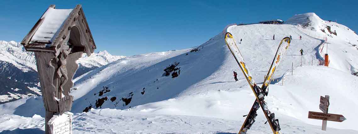Herrlicher Skitag am Speikboden über dem Tauferer Ahrntal (Foto: Speikboden AG)