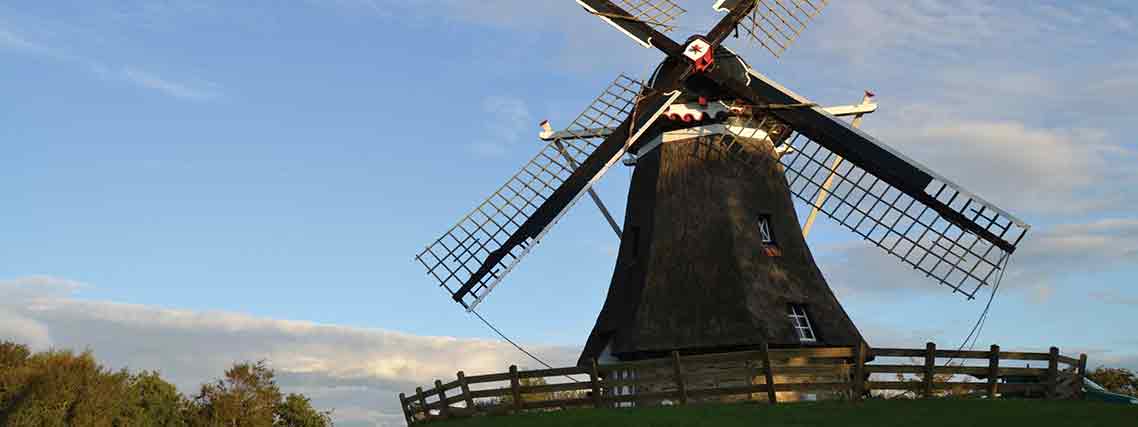 Windmühle auf Ameland (Foto: Thomas Grether)