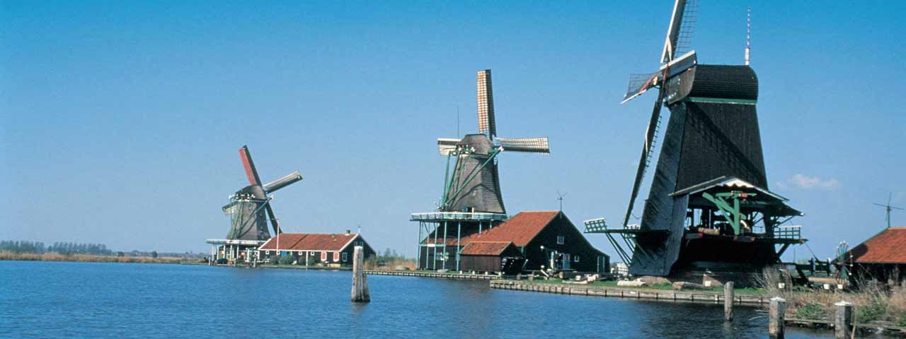 Windmühlen Zaanse Schans in Zaandam (Foto: NBTC)