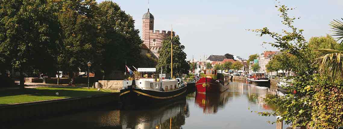 Thorbecke Kanal in Zwolle (Foto: NBTC)