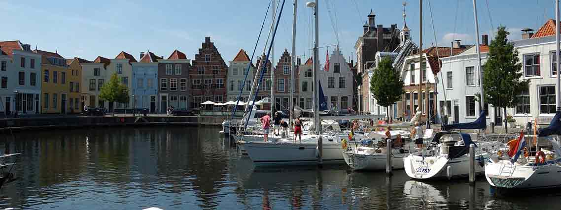 Hafen in Goes in Zuid Beveland (Foto: VVV Zuid Beveland & Tholen)
