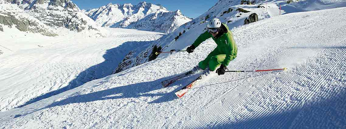 Skifahren in der Aletscharena (Foto: Aletscharena, Peter Mathis)