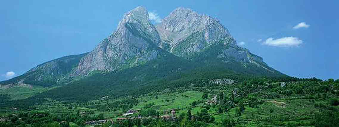 Berg Pedraforca in Katalonien an den Südausläufern der Pyrenäen (Foto: Catalunya Turisme, F.-J. Alcoceba)