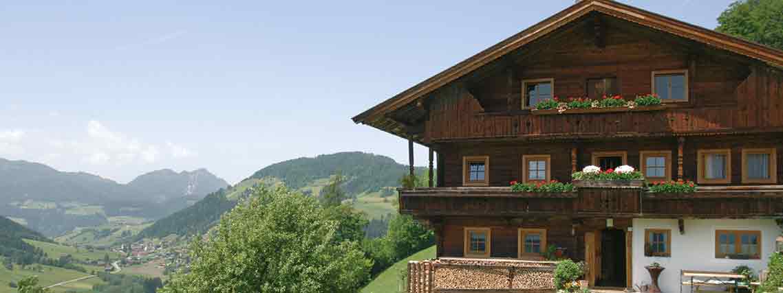 Schönes Tiroler Bauernhaus in der Wildschönau (Foto: TVB Wildschönau) 