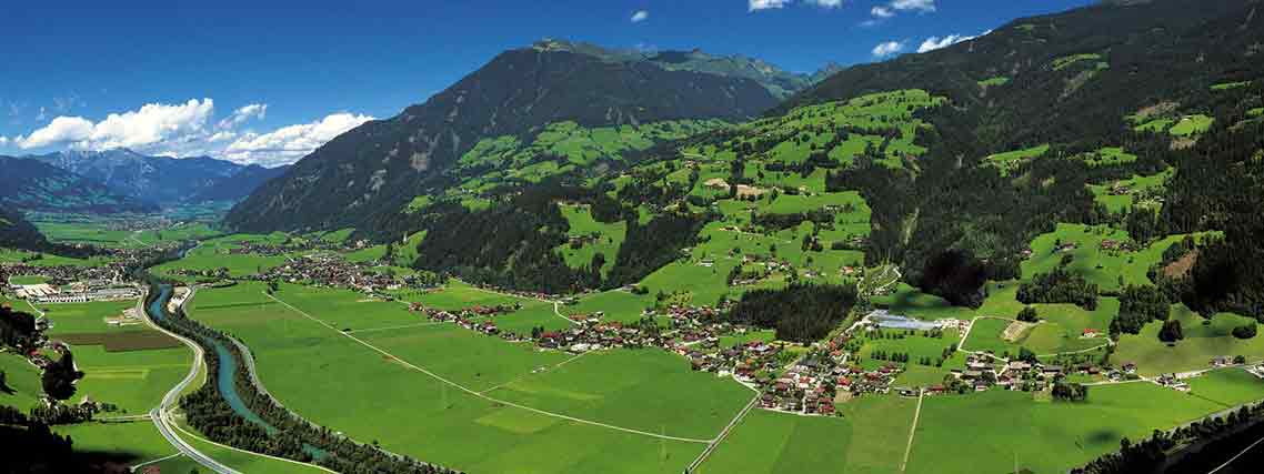 Blick auf Stumm im Zillertal (Foto: Erste Ferienregion im Zillertal)