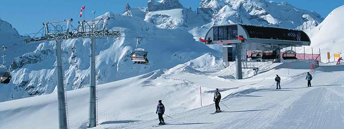 Rätikonbahn im Skigebiet Golm im Montafon (Foto: Archiv Montafon Tourismus)
