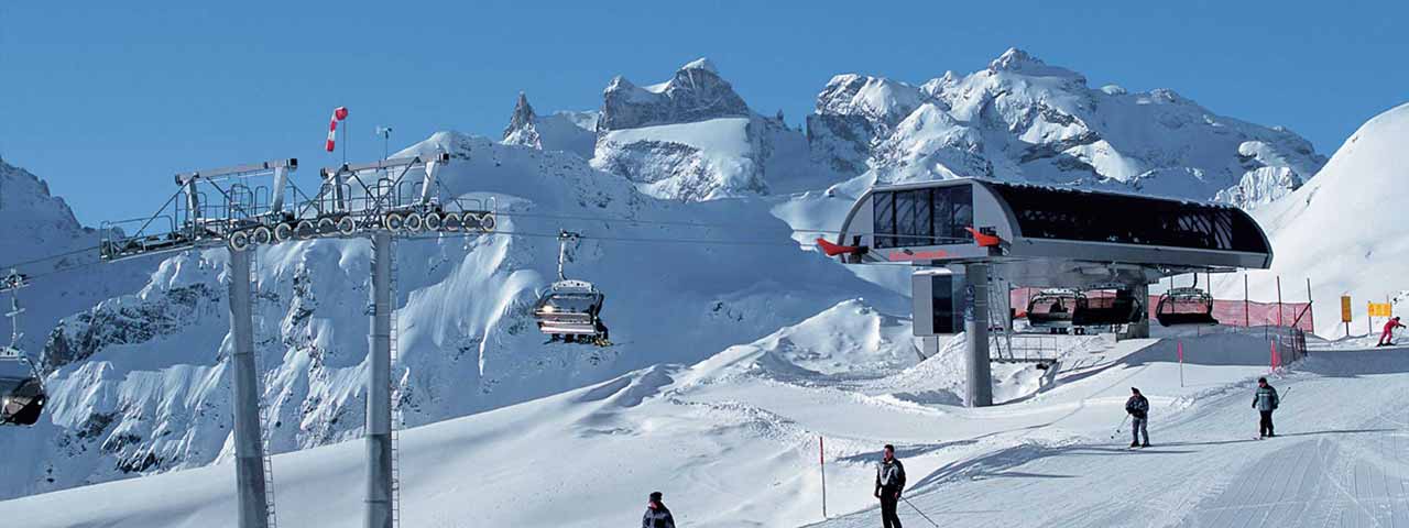 Rätikonbahn im Skigebiet Golm im Montafon (Foto: Archiv Montafon Tourismus)
