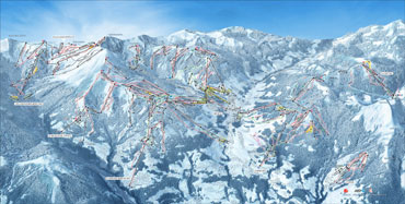 Pistenplan Evasion Mont Blanc
